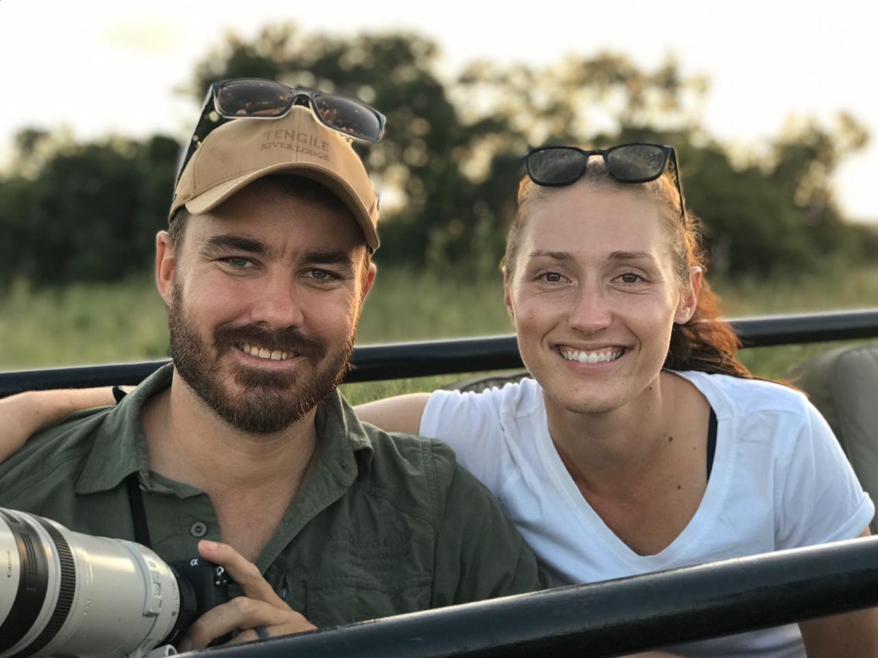 Jarryd du Preez in the African bush