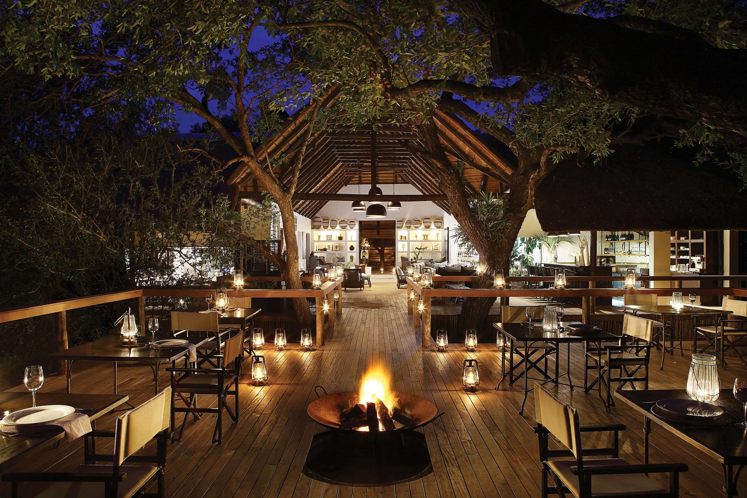 Luxury suite overlooking the bush, Londolozi, Sabi Sands