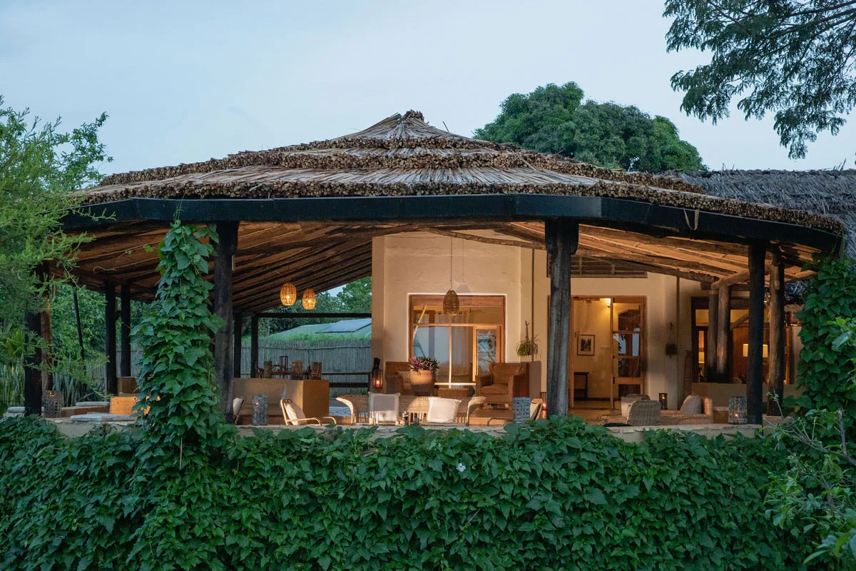 Main lodge at Kyambura Gorge Lodge, Queen Elizabeth, Uganda