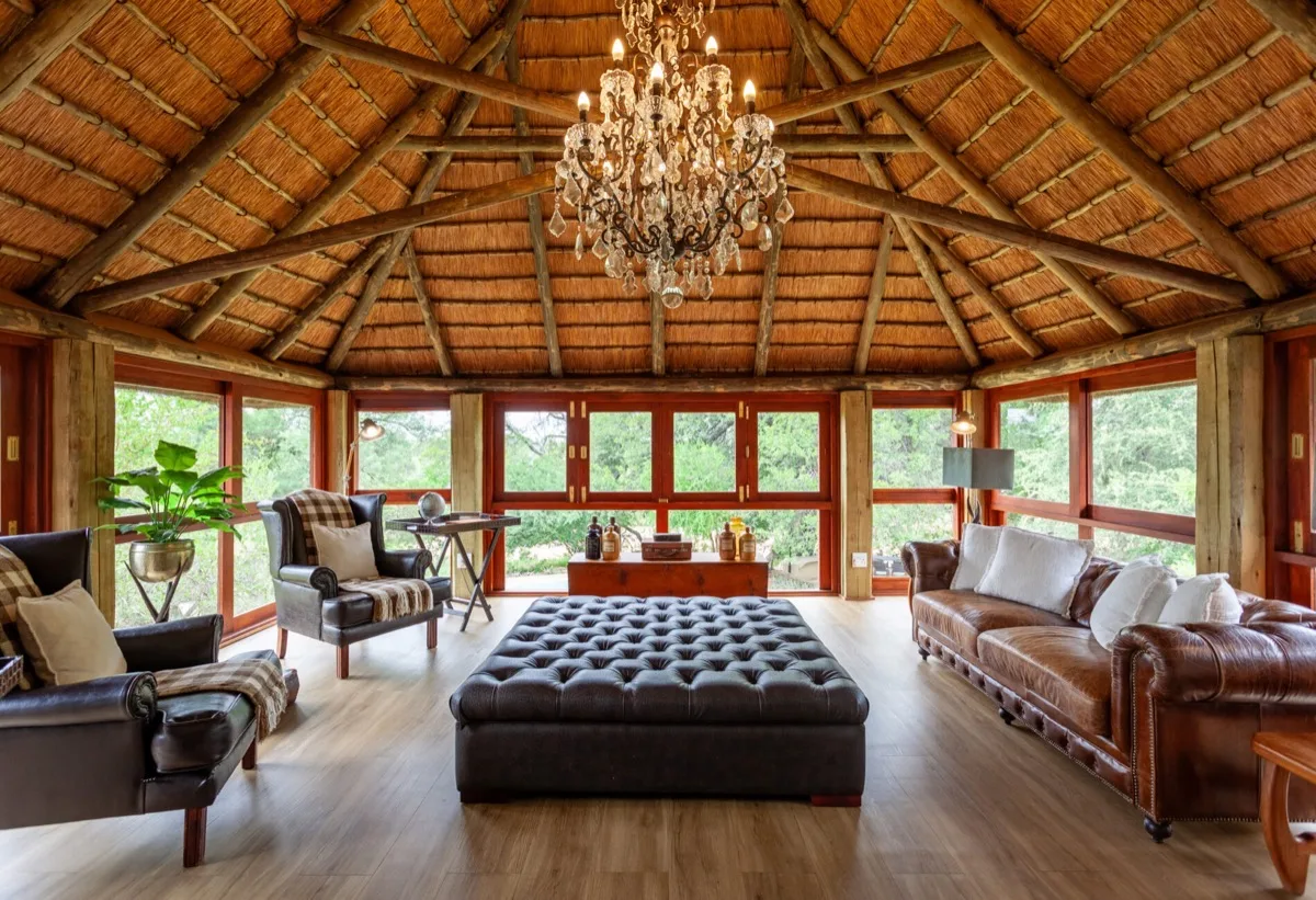 Waterbuck suite lounge at Kings Camp, Timbavati, Greater Kruger